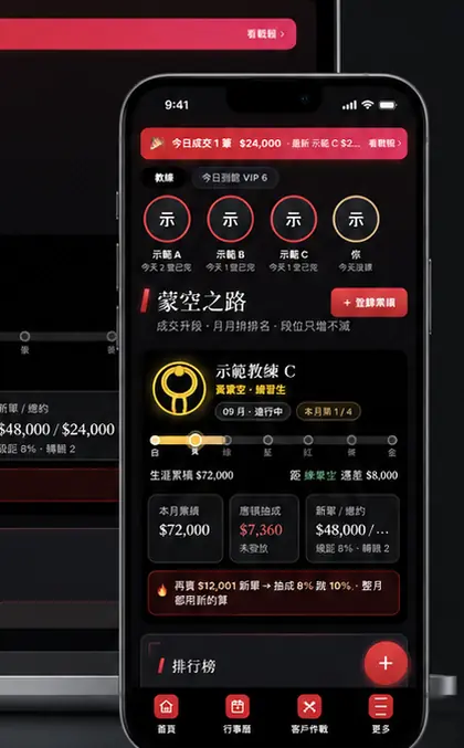 HCF 整合後台 手機版現場可用