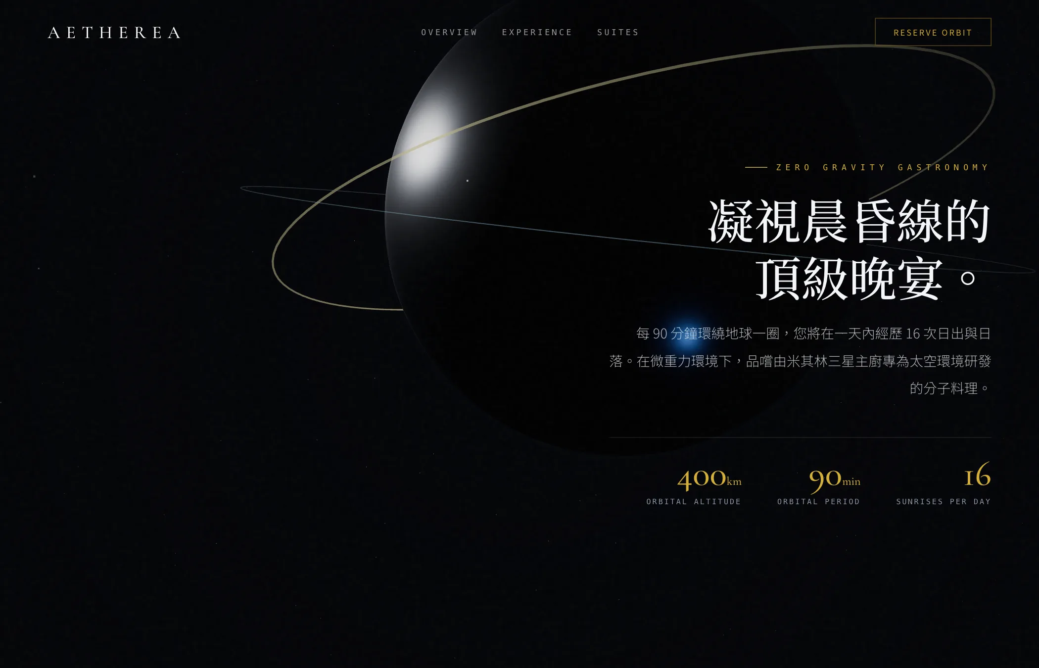 AETHEREA 實際畫面